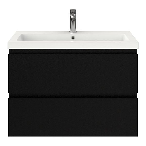 Secca badmeubel 80 cm zwart mat