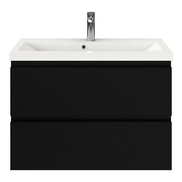 Secca badmeubel 80 cm zwart mat