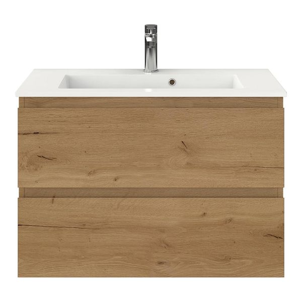 Secca badmeubel 80 cm eiken natuur