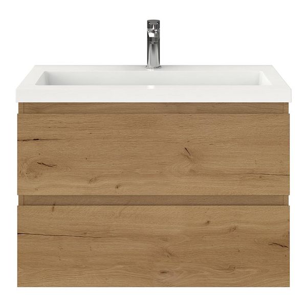Secca badmeubel 80 cm eiken natuur