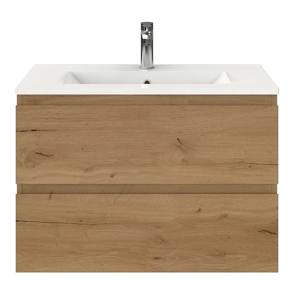 Secca badmeubel 80 cm eiken natuur