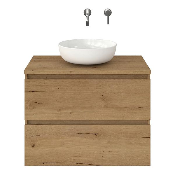 Elena badmeubel 80 cm eiken natuur