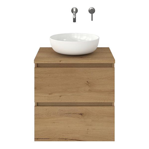 Elena badmeubel 60 cm natuur eiken