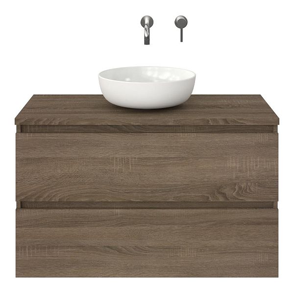 Elena badmeubel 100 cm eiken donker