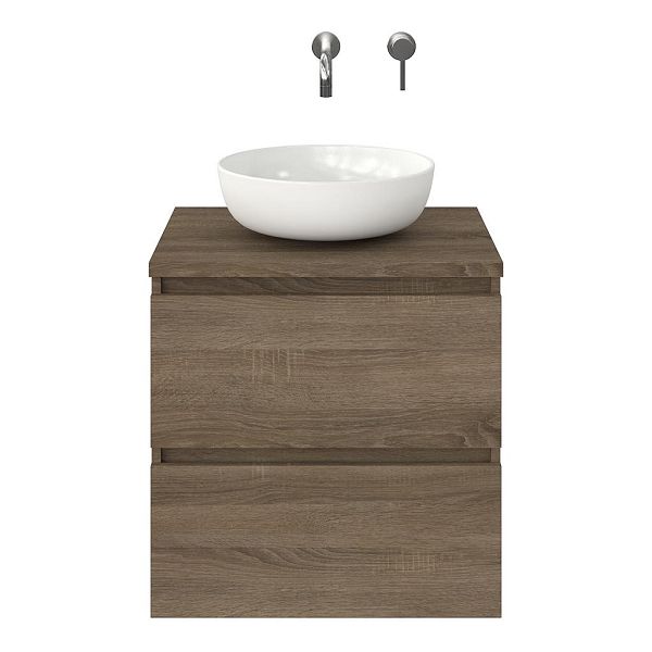 Elena badmeubel 60 cm donker eiken
