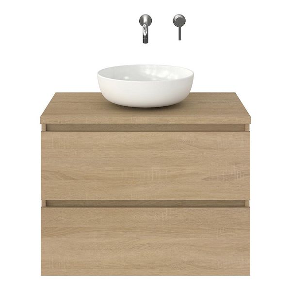Elena badmeubel 80 cm eiken licht