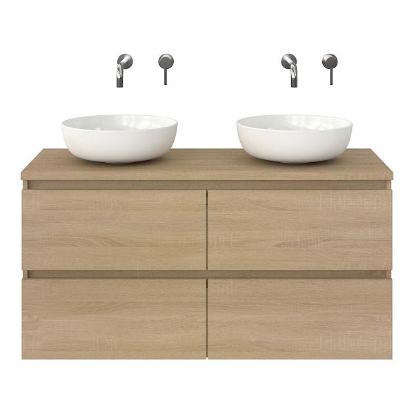 Elena badmeubel 120 cm eiken licht