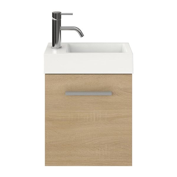 Giada fonteinmeubel 40 cm licht eiken