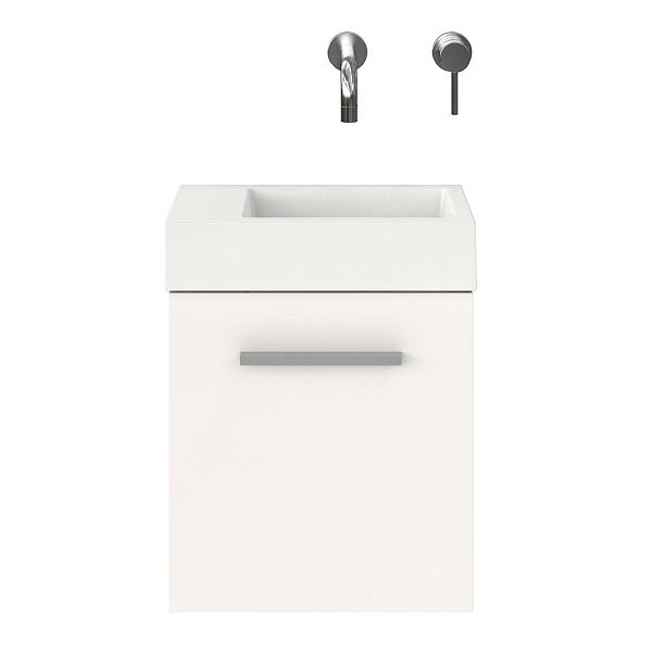 Giada fonteinmeubel 40 cm mat wit