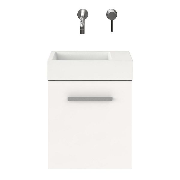 Giada fonteinmeubel 40 cm mat wit