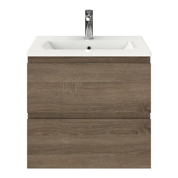 Secca badmeubel 60 cm donker eiken