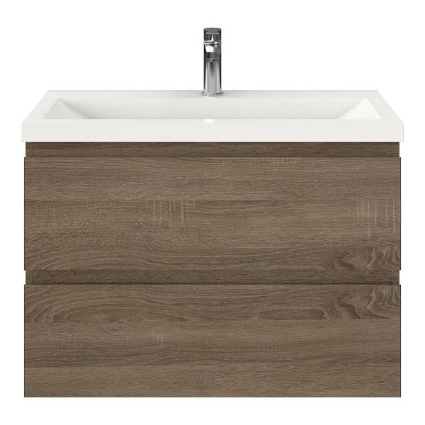 Secca badmeubel 80 cm donker eiken