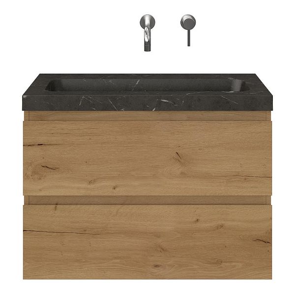 Secca badmeubel 80 cm natuur eiken