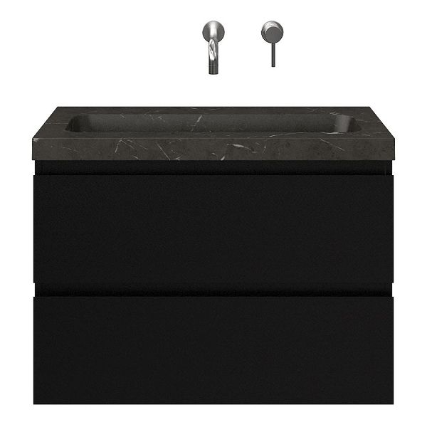 Secca badmeubel 80 cm mat zwart