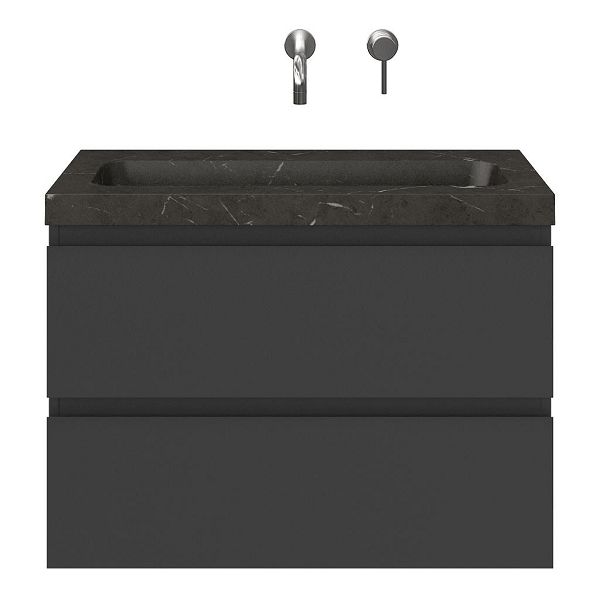 Secca badmeubel 80 cm mat antraciet