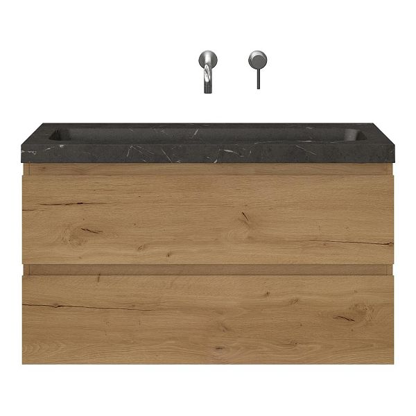 Secca badmeubel 100 cm natuur eiken