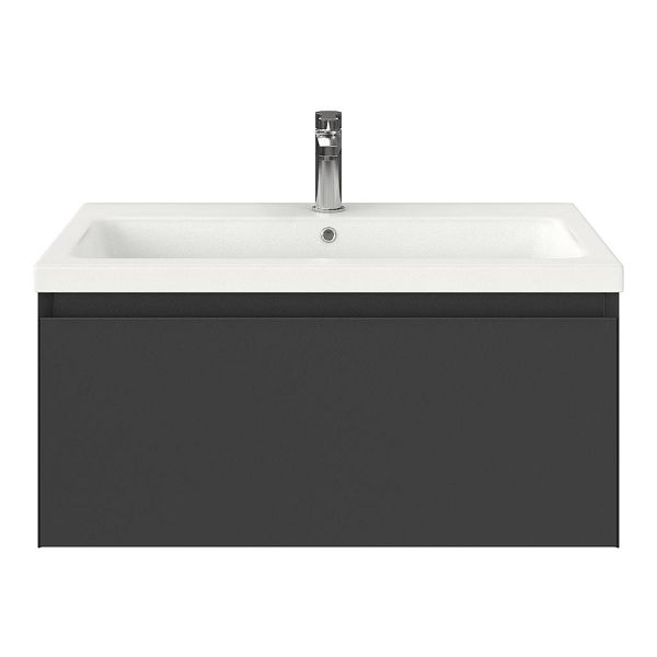 Solo badmeubel 80 cm antraciet mat