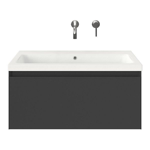 Solo badmeubel 80 cm antraciet mat