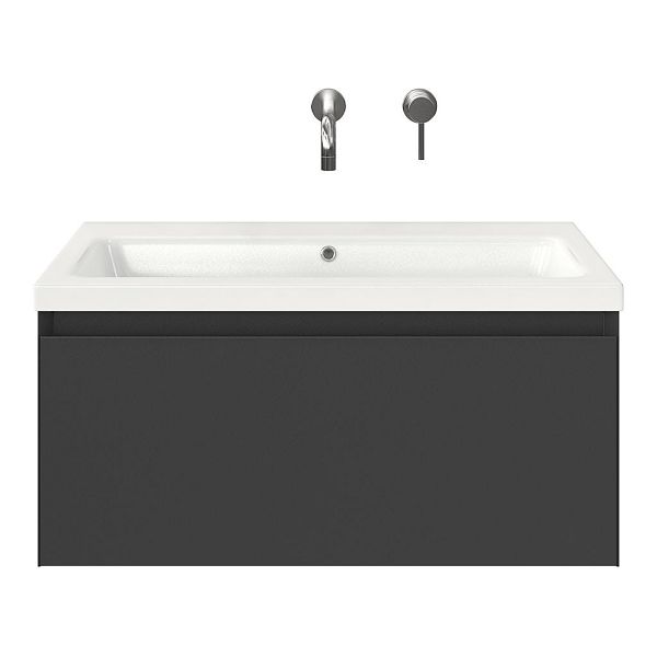 Solo badmeubel 80 cm antraciet mat
