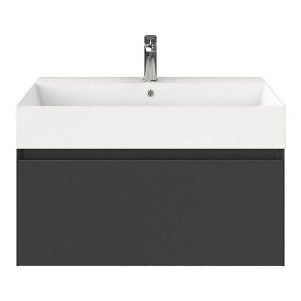 Solo badmeubel 80 cm antraciet mat