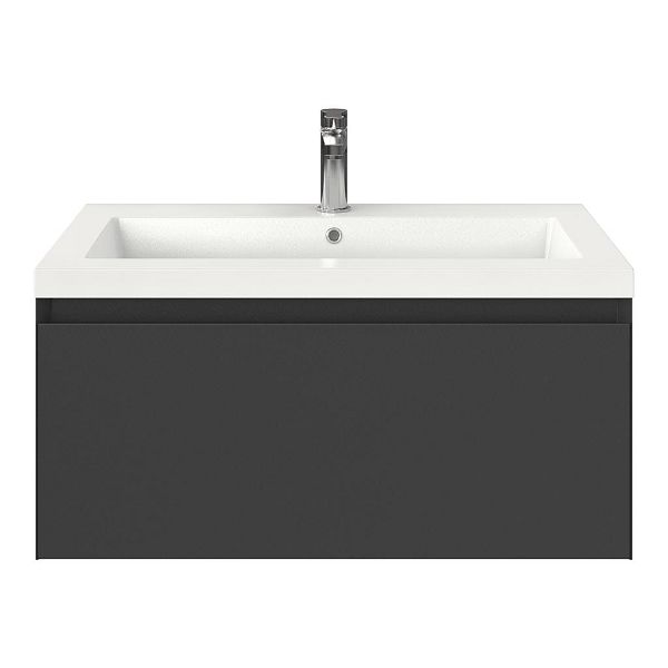 Solo badmeubel 80 cm antraciet mat