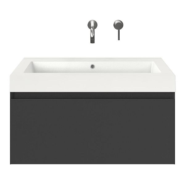 Solo badmeubel 80 cm antraciet mat
