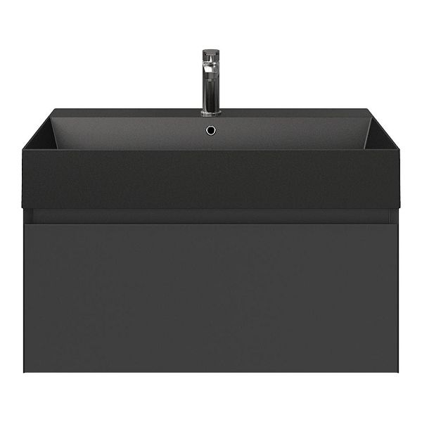 Solo badmeubel 80 cm antraciet mat