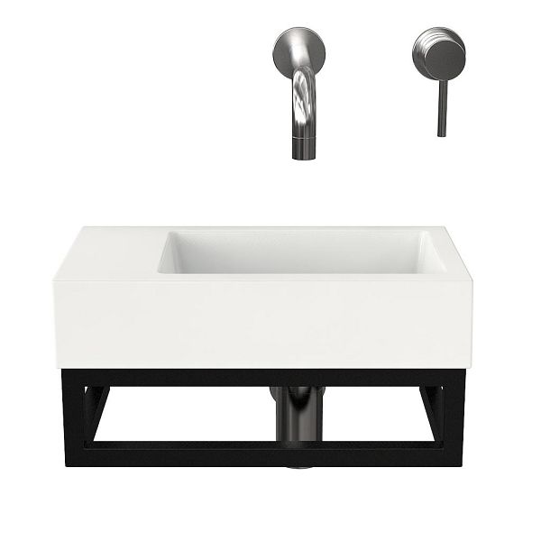 Tela fonteinmeubel 40 cm zwart