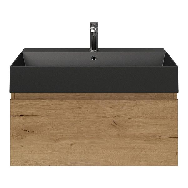 Solo badmeubel 80 cm eiken natuur