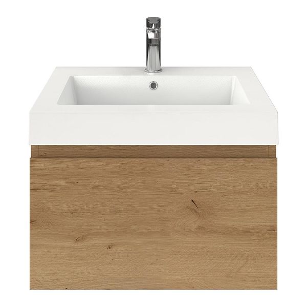 Solo badmeubel 60 cm eiken natuur