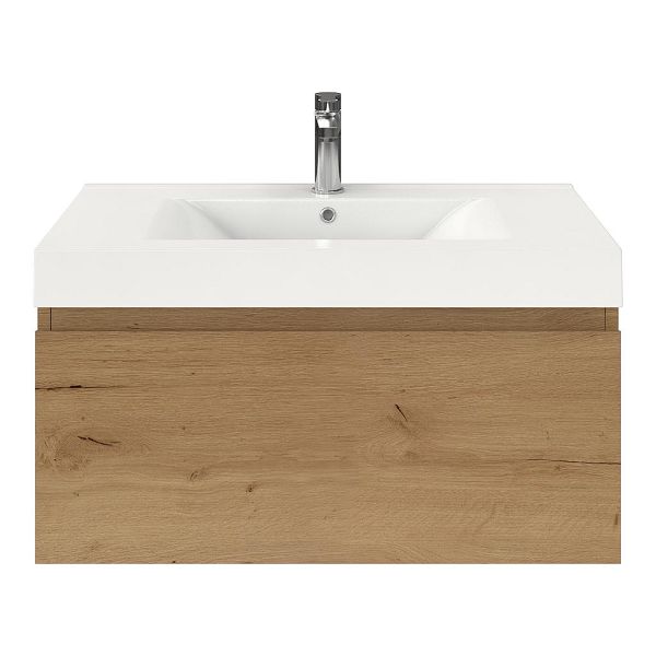 Solo badmeubel 80 cm eiken natuur