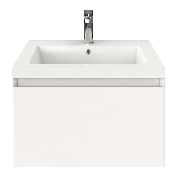 Solo badmeubel 60 cm wit hoogglans