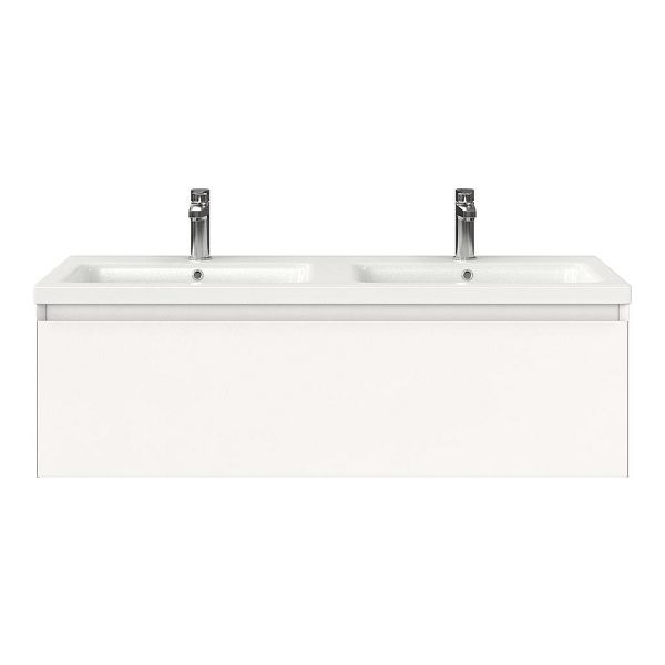 Solo badmeubel 120 cm wit mat