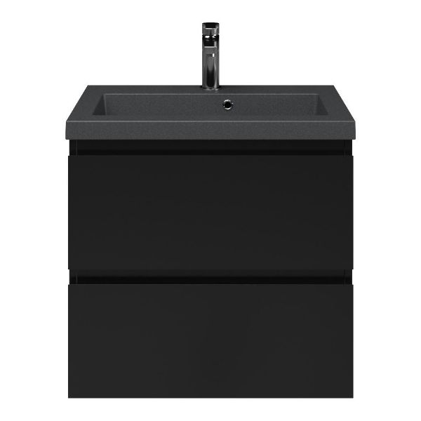 Secca badmeubel 60 cm zwart mat