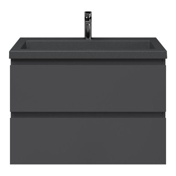 Secca badmeubel 80 cm antraciet mat