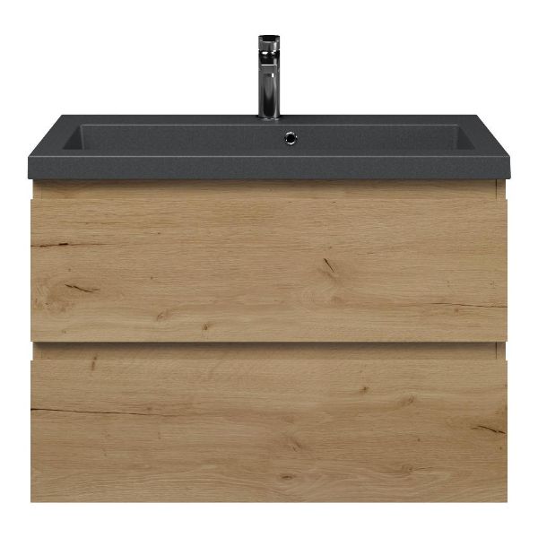 Secca badmeubel 80 cm eiken natuur