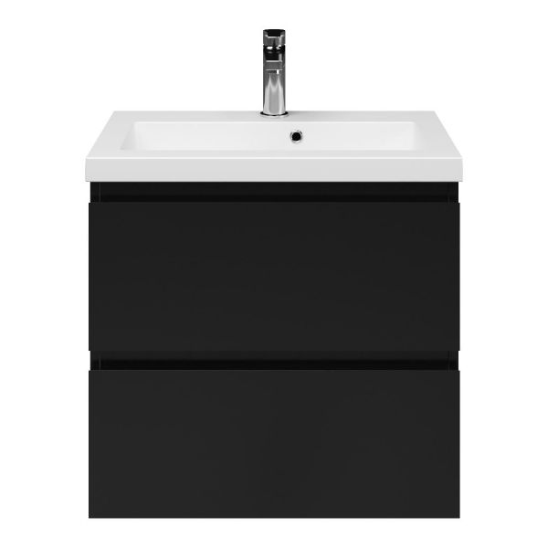 Secca badmeubel 60 cm zwart mat