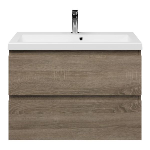 Secca badmeubel 80 cm donker eiken