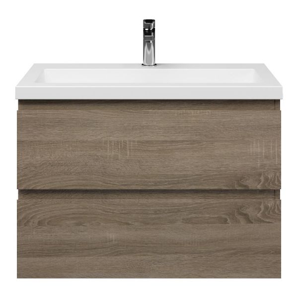 Secca badmeubel 80 cm donker eiken