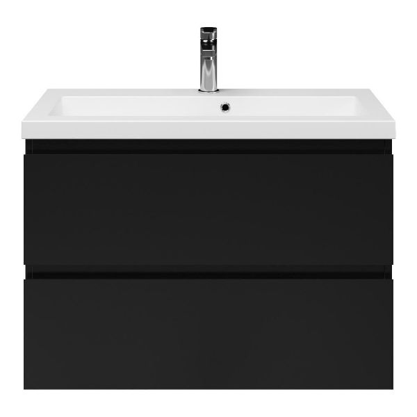 Secca badmeubel 80 cm zwart mat