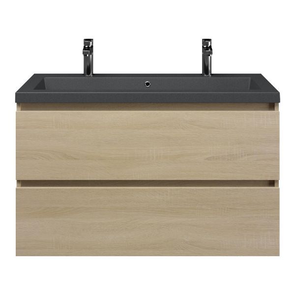 Elena badmeubel 100 cm eiken licht