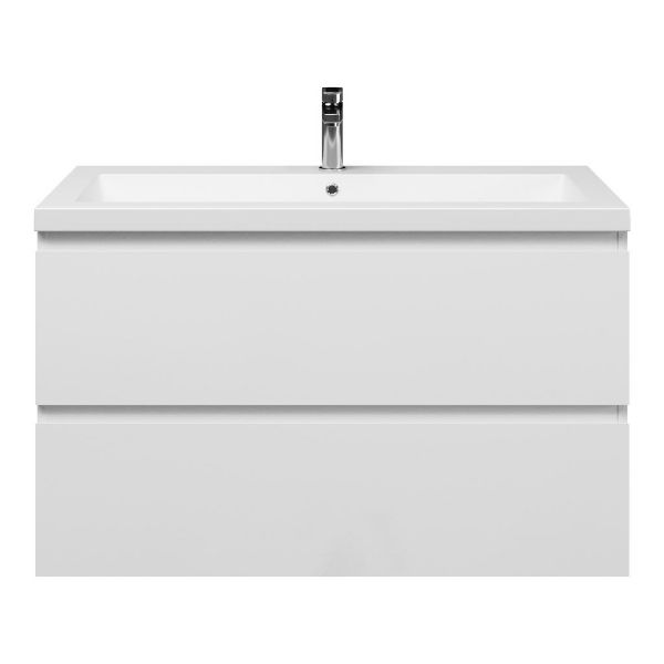 Gisella badmeubel 100 cm wit hoogglans