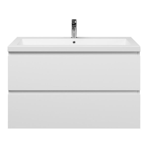 Gisella badmeubel 100 cm wit mat