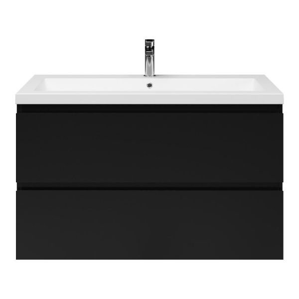 Gisella badmeubel 100 cm zwart mat