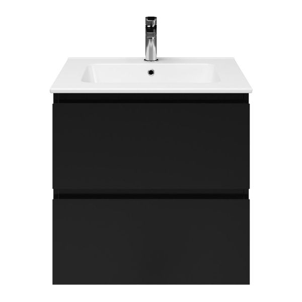 Gisella badmeubel 60 cm zwart mat