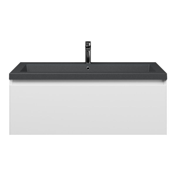 Solo badmeubel 100 cm wit mat