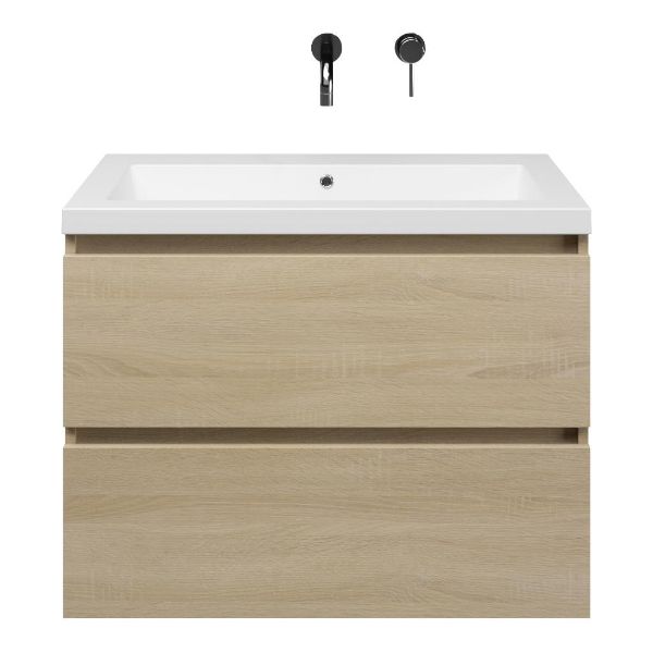 Elena badmeubel 80 cm eiken licht