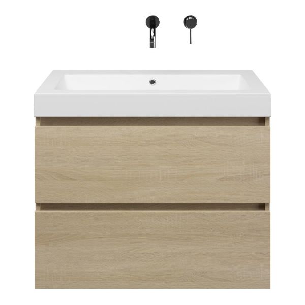 Elena badmeubel 80 cm eiken licht
