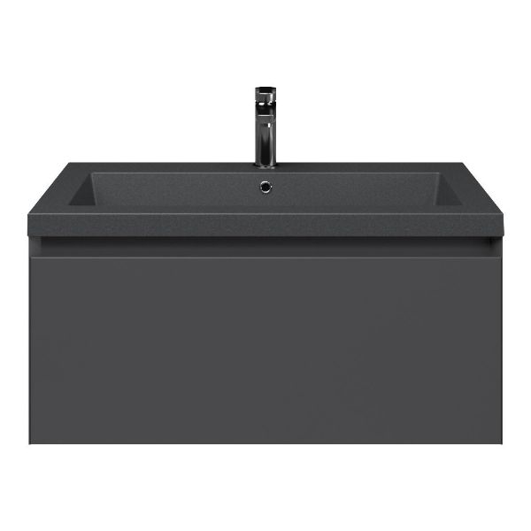 Solo badmeubel 80 cm antraciet mat