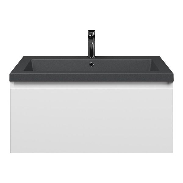 Solo badmeubel 80 cm wit mat